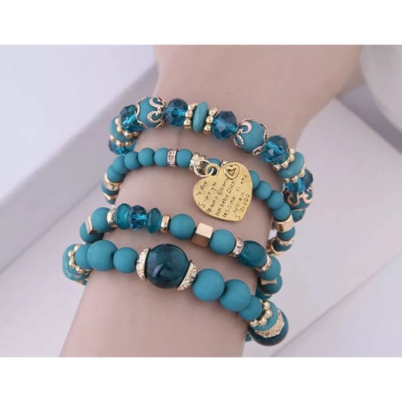 Bohemian 4 Pcs/Set Multilayer Bracelet - Picture 2 of 4